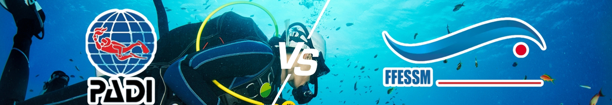 PADI ou FFESSM : comment choisir votre école?